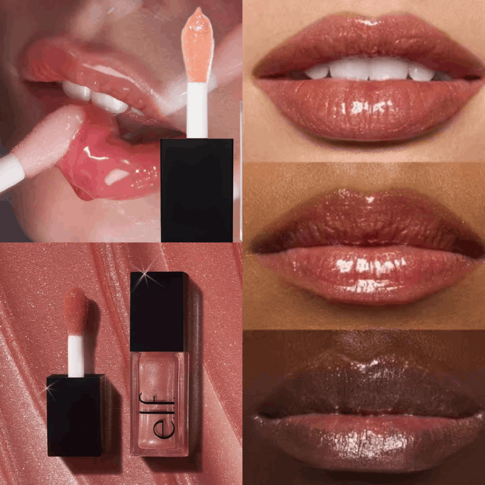 Beauty Makeup Look - ลิปกลอสชายนี่คริสตัล - ลิปสติกสีสวยติดทนนาน ให้ความชุ่มชื้น ไม่เหนียวเหนอะหนะ ปราศจากกลูเตน