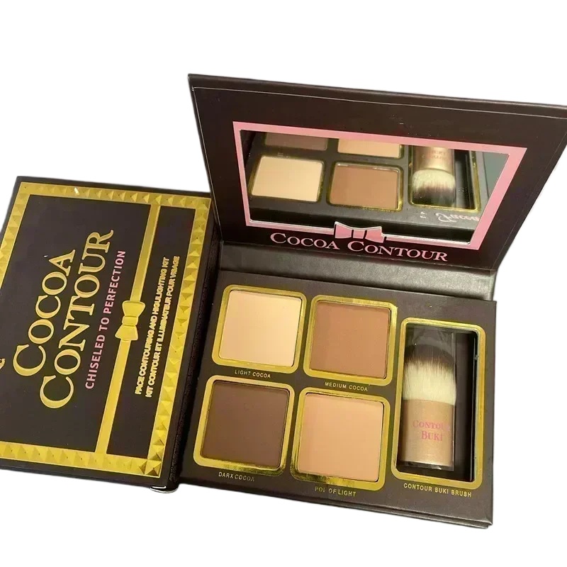 Beauty Makeup News - ชุดอุปกรณ์แต่งหน้า แป้งแต่งหน้า 4 สีใหม่ คocoa สำหรับคอนทัวร์ใบหน้า