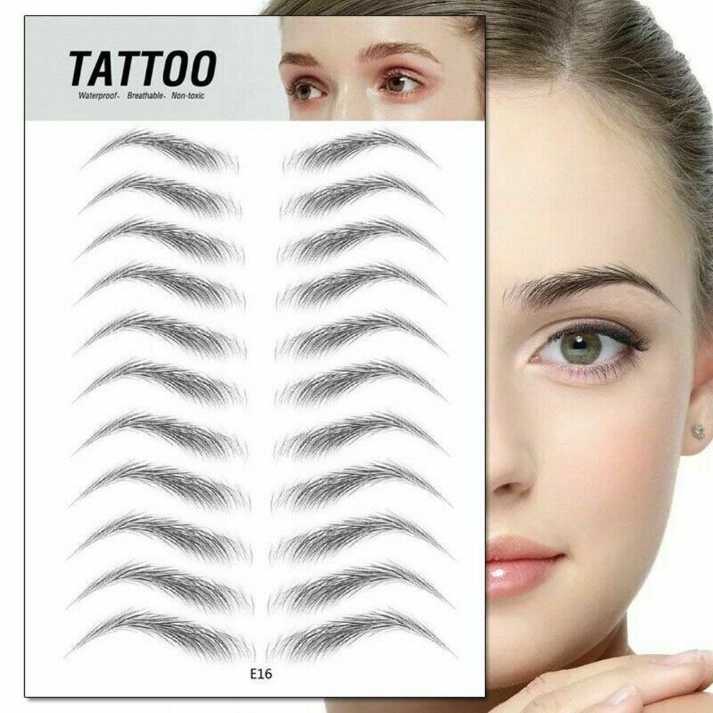Eyebrow Pomade Pencil - 4D คิ้วปลอมเหมือนจริงสีสันสดใสเหมือนจริงอุปกรณ์ตกแต่งดวงตากันน้ำบล็อกเขียนคิ้วแต่งตา