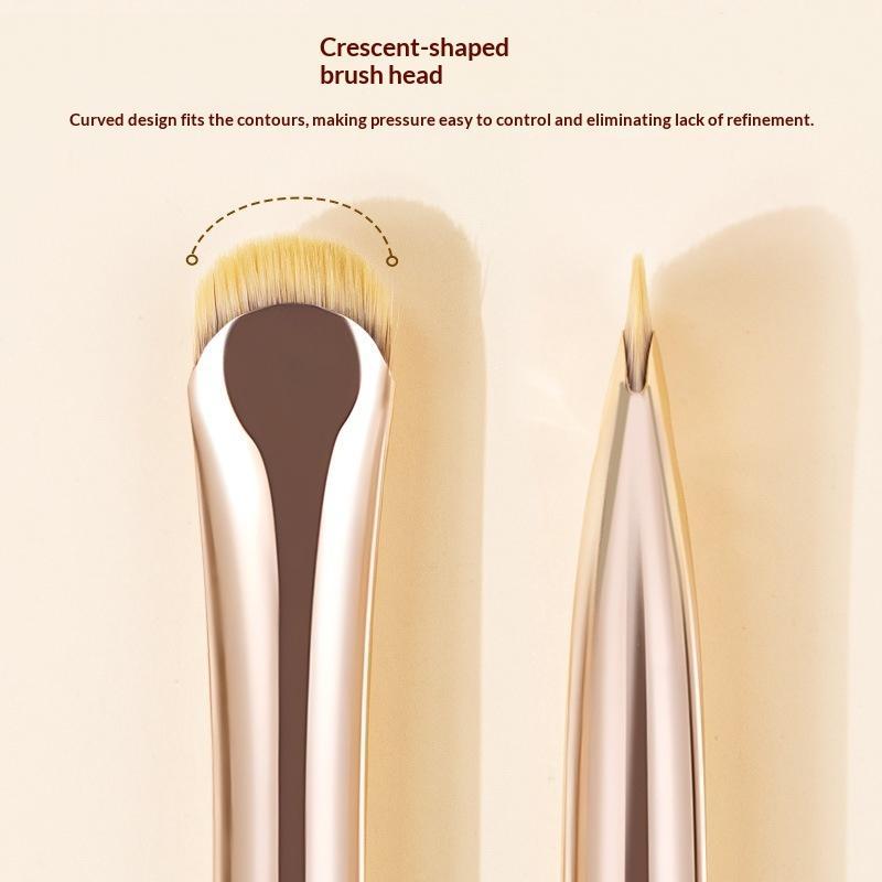 Beauty Makeup News - แปรงแต่งตาแบบโค้ง 2 ชิ้น ใหม่ แปรงแต่งตาแบบลบเลือน แปรงอายแชโดว์แบบนุ่ม