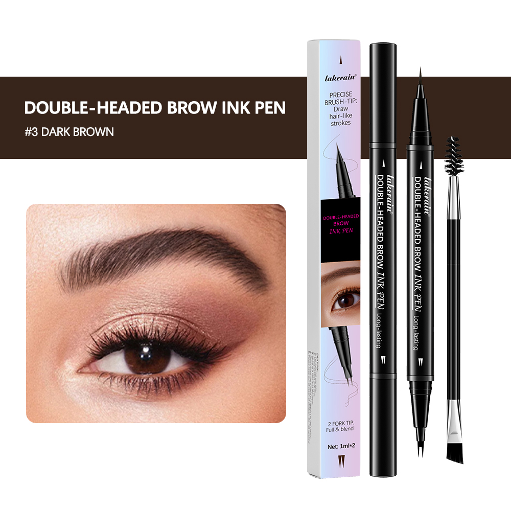 Eyebrow Pomade Pencil - 2 In 1 ดินสอเขียนคิ้ว Waterproof Eye