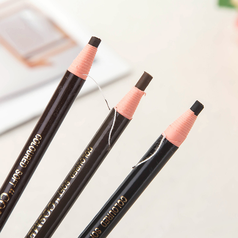 Eyebrow Pomade Pencil - 5สี1818นุ่ม Eyebrow Pencil เครื่องสำอางค์ Art 1818กันน้ำ