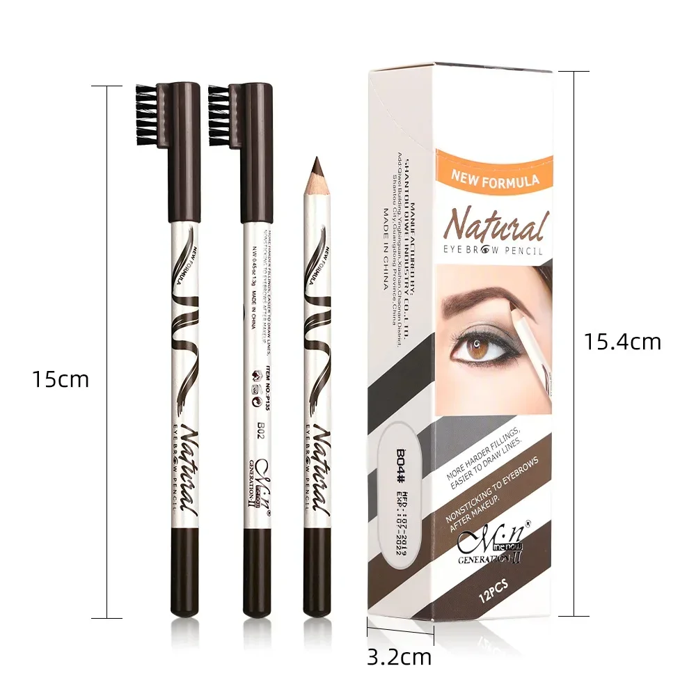 Eyebrow Pomade Pencil - แต่งหน้าเกาหลี Menow ดินสอเขียนคิ้ว Eyebrow Marker กันน้ํา