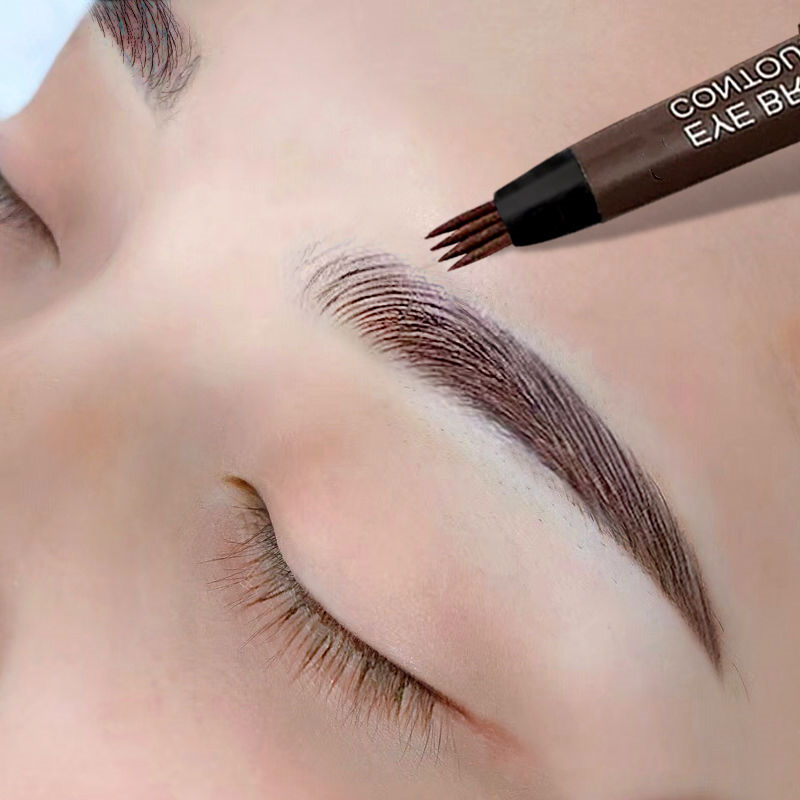 Eyebrow Pomade Pencil - คิ้วปากกา Eyebrow Tattoo กันน้ํา Black Eye