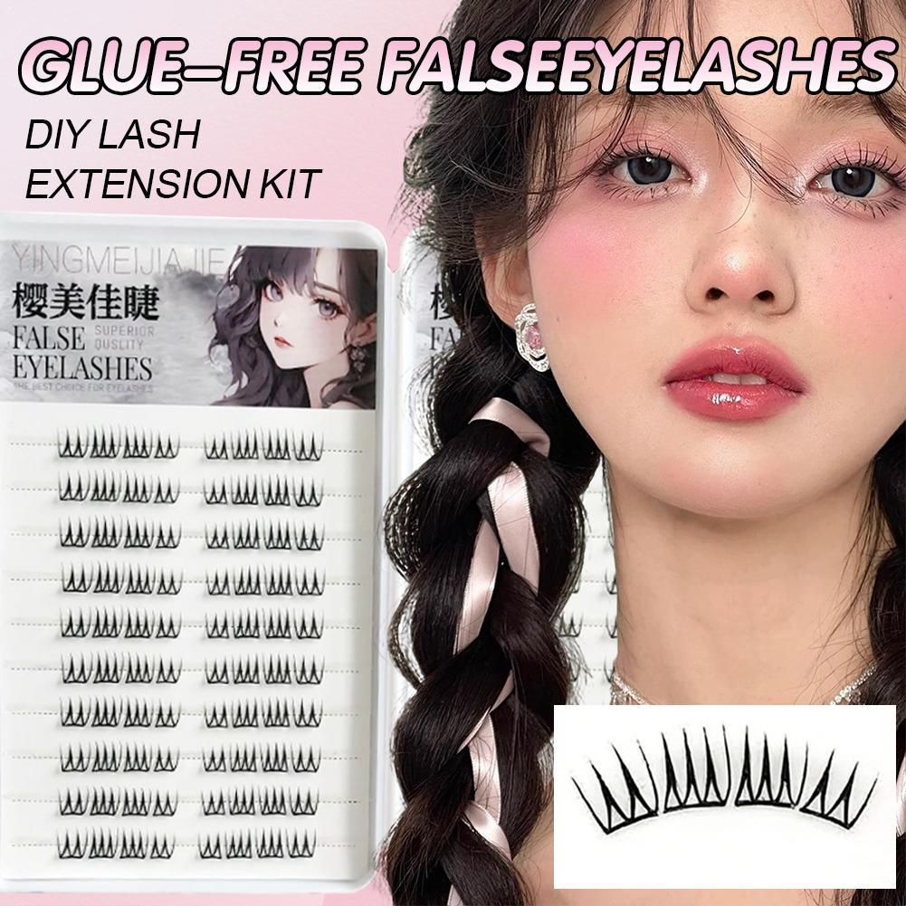 Beauty Makeup Look - ขนตาปลอมแบบติดเอง DIY ขนตาเส้นต่อเส้น ดูเป็นธรรมชาติ ไม่ต้องใช้กาว ใช้งานง่ายสำหรับแต่งหน้าประจำวัน
