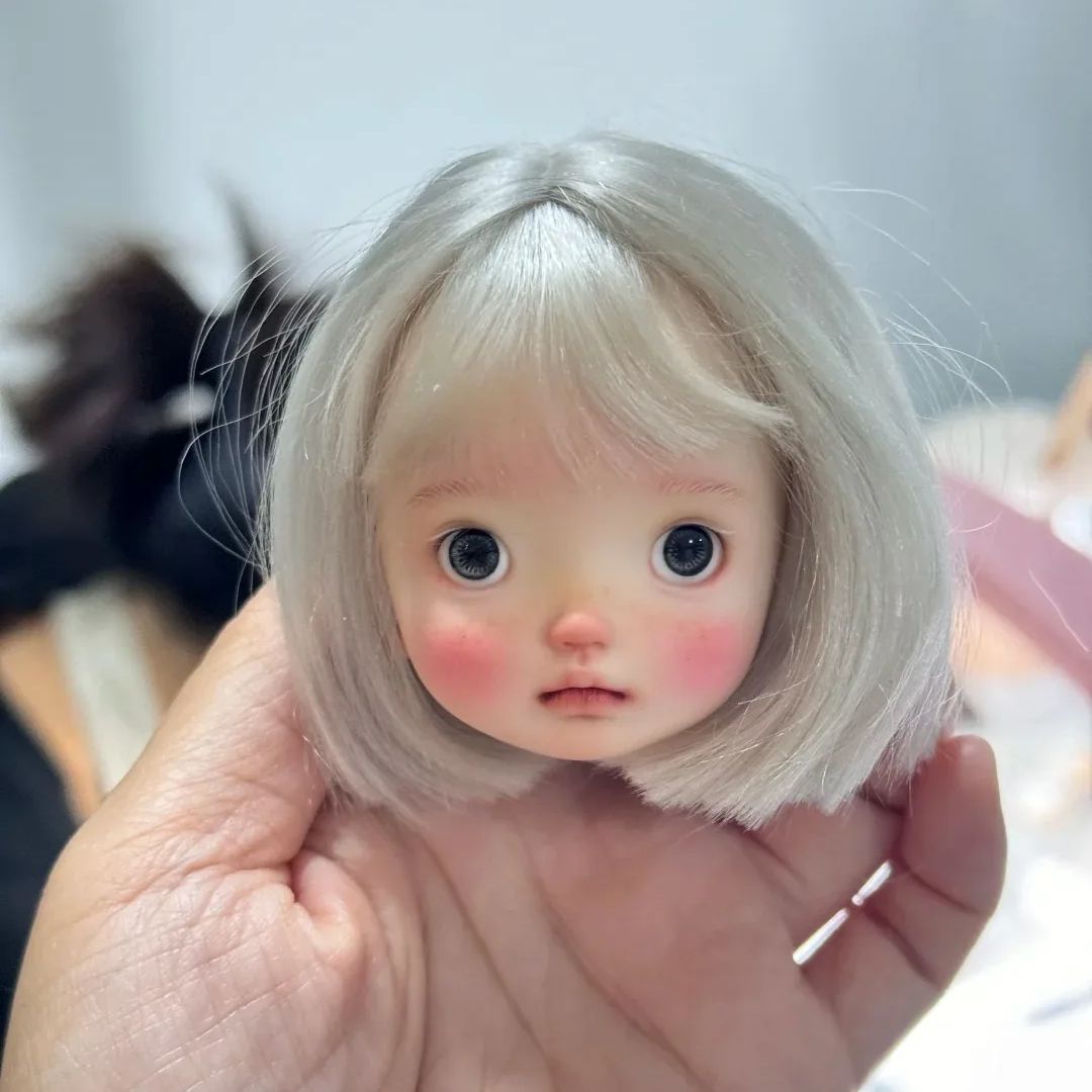 Just Beauty Makeup - หัวตุ๊กตา BJD รุ่น Dark Amy K2