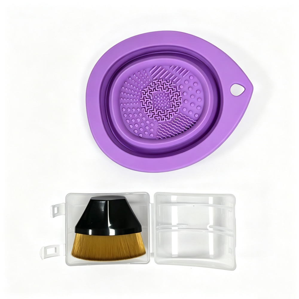 ชุดอุปกรณ์ทำความสะอาดแปรงรองพื - Makeup Brush Set บทวิจารณ์และราคา