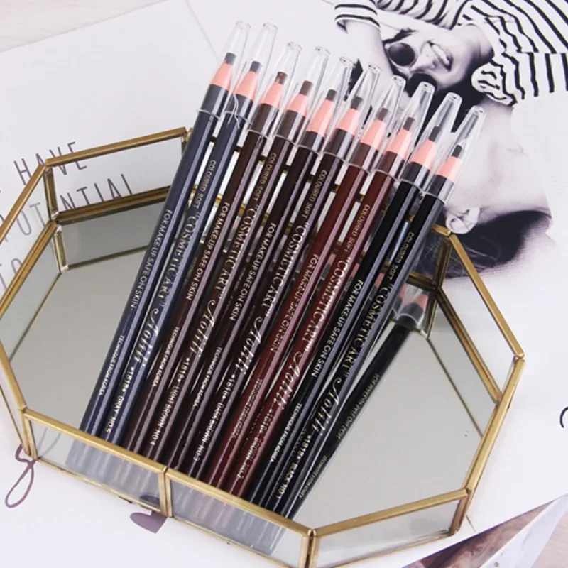 ธรรมชาติดึงดินสอเขียนคิ้ว Wate - Eyebrow Pomade Pencil บทวิจารณ์และราคา