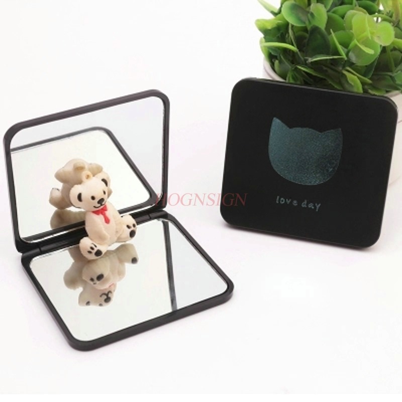 กระจกขนาดเล็กแบบพกพากระจกพับสอ - Beauty Makeup Sale บทวิจารณ์และราคา