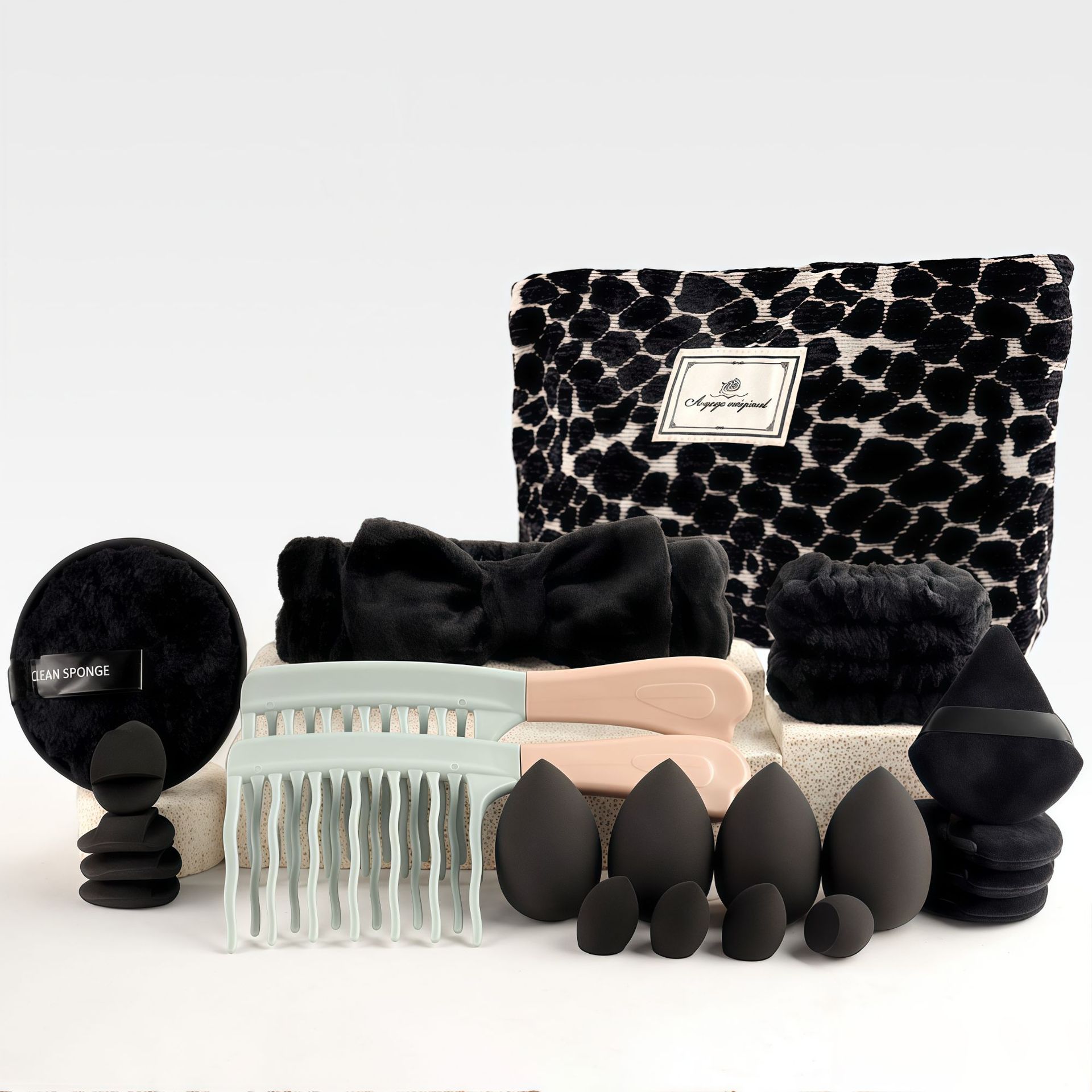 ชุดแปรงแต่งหน้าสไตล์หรูหรา ชุด - Makeup Brush Set บทวิจารณ์และราคา