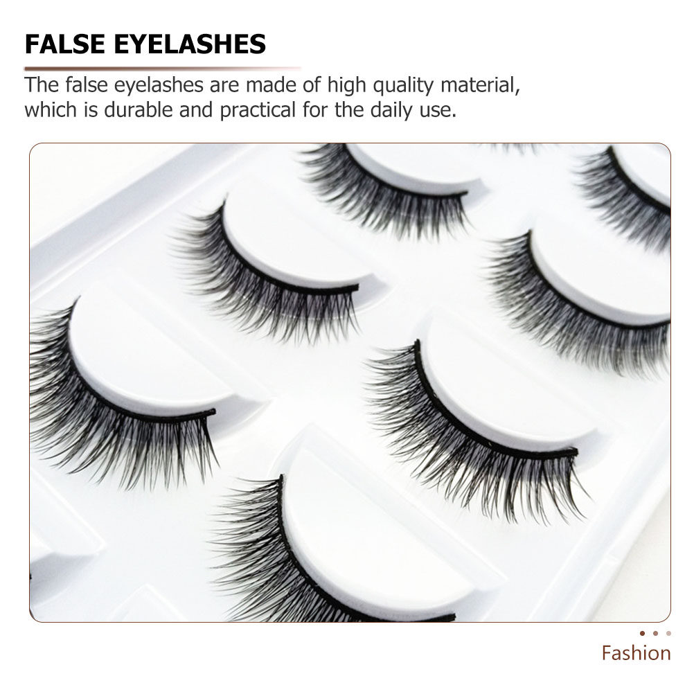 ขนตาปลอมธรรมชาติ 10 คู่ อุปกรณ - Beauty Makeup Look บทวิจารณ์และราคา
