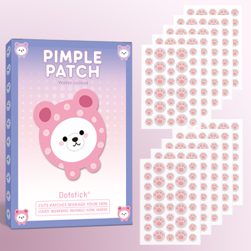 แผ่นปิดสิวรูปอุ้งเท้าหมีน่ารัก - Just Beauty Makeup บทวิจารณ์และราคา