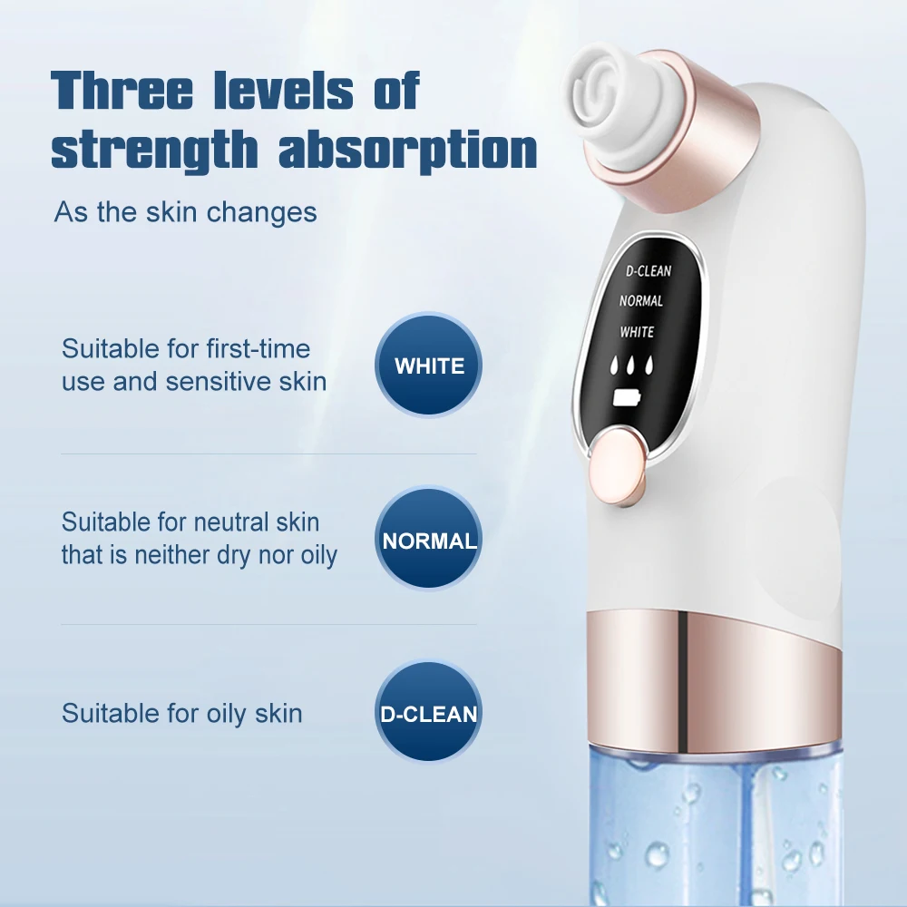 ไฟฟ้าขนาดเล็ก Bubble Blackhead - Pore Vacuum บทวิจารณ์และราคา