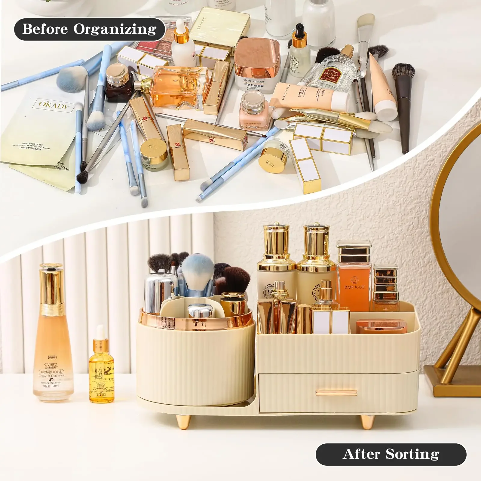 ที่ใส่แปรงแต่งหน้า ความจุขนาดใ - Beauty Makeup News บทวิจารณ์และราคา