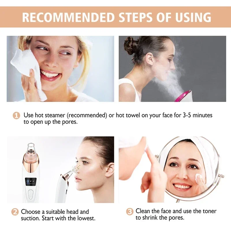 Blackhead Remover ดูดสูญญากาศ  - Pore Vacuum บทวิจารณ์และราคา