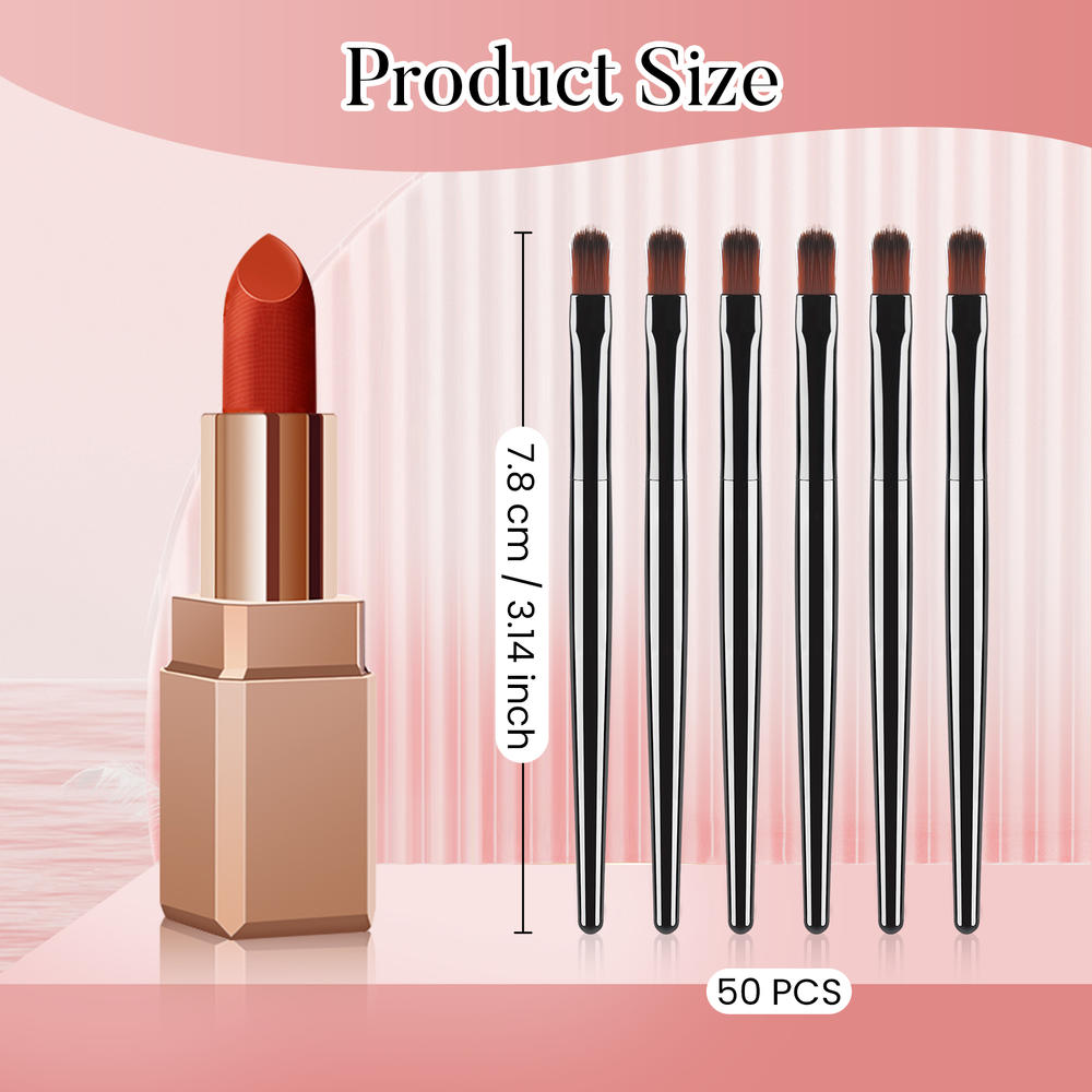 50/100 ชิ้นชุดแปรงทาปากแบบใช้แ - Makeup Brush Set บทวิจารณ์และราคา