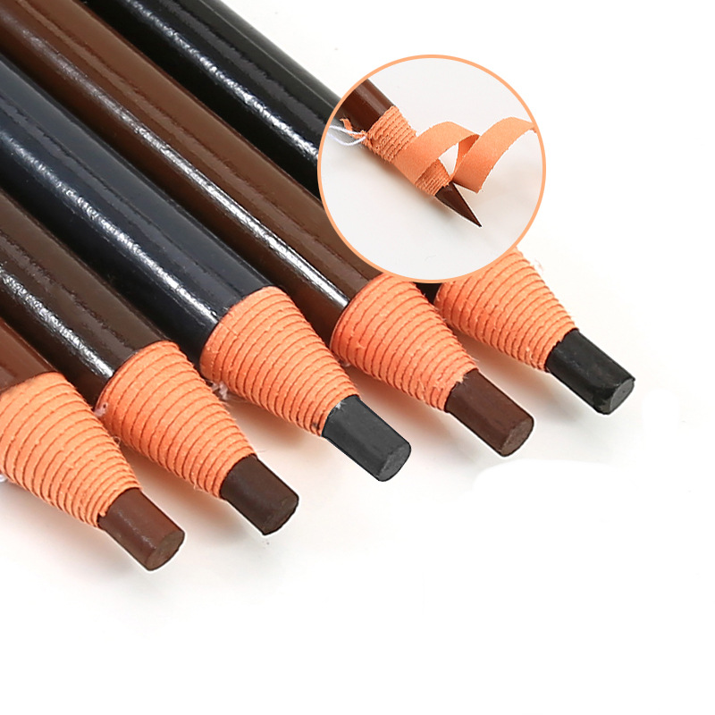 2Pcs กันน้ำติดทนนานดินสอเขียนค - Eyebrow Pomade Pencil บทวิจารณ์และราคา