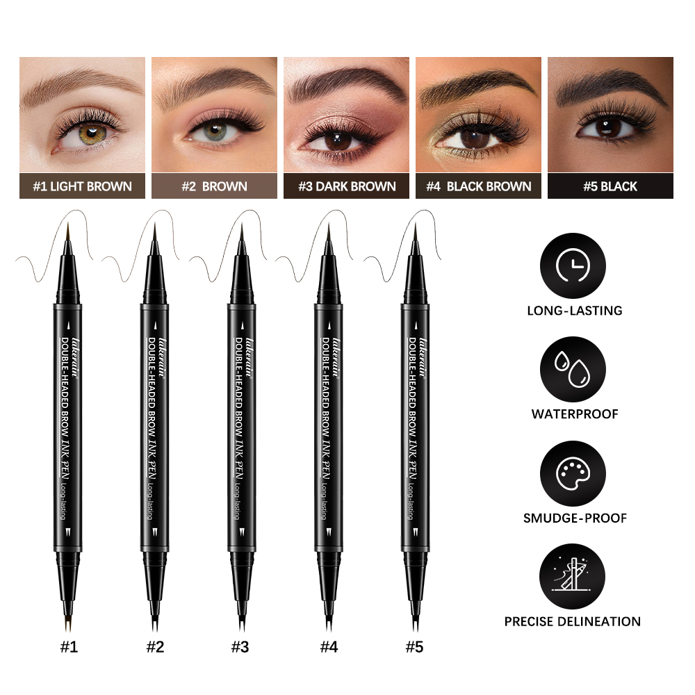 2 In 1 ดินสอเขียนคิ้ว Waterpro - Eyebrow Pomade Pencil บทวิจารณ์และราคา
