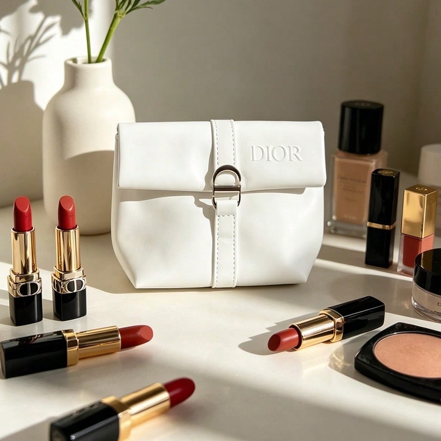 กระเป๋าดิออร์สีขาว กระเป๋าเครื - Beauty Makeup Dior บทวิจารณ์และราคา