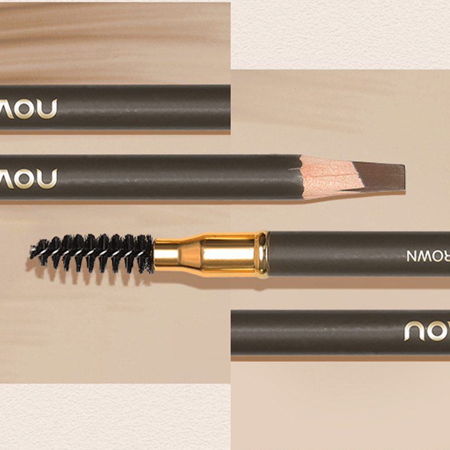 ปากกาเขียนคิ้วกันน้ําพร้อมแปรง - Eyebrow Pomade Pencil บทวิจารณ์และราคา