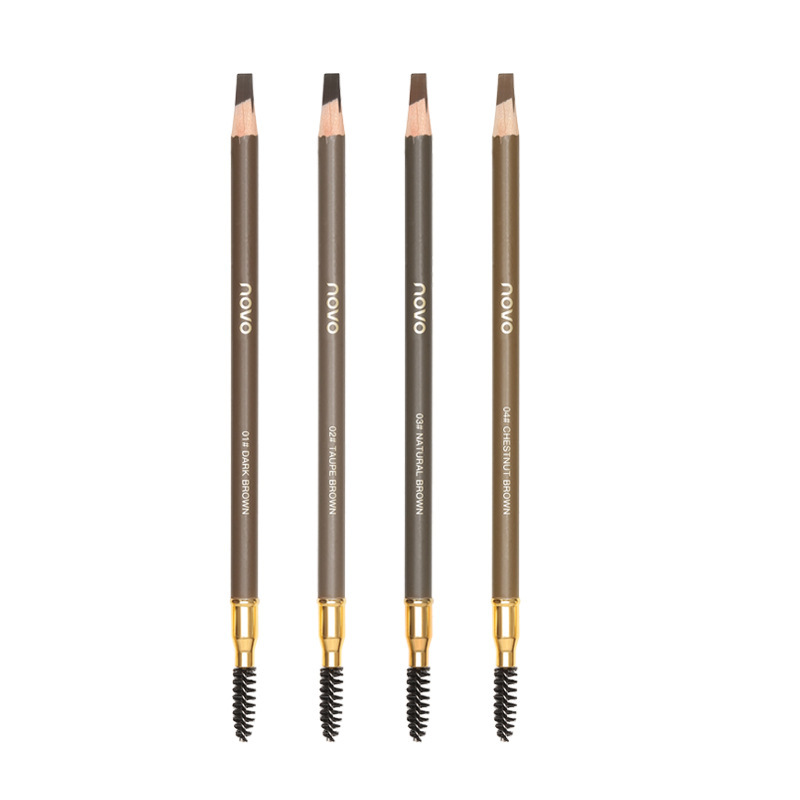 ปากกาเขียนคิ้วกันน้ําพร้อมแปรง - Eyebrow Pomade Pencil บทวิจารณ์และราคา