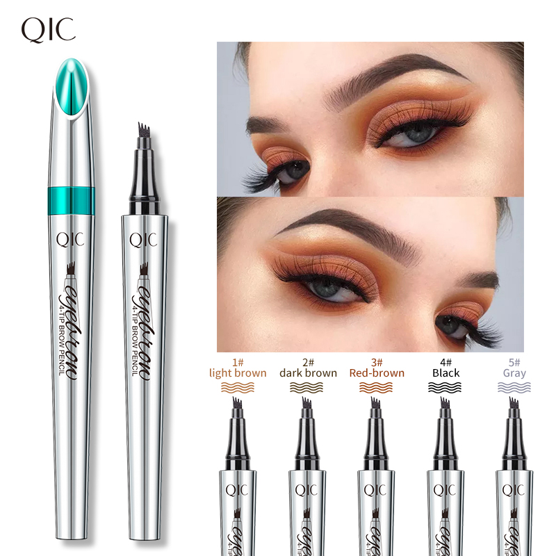 ปากกาเขียนคิ้ว4จุดดินสอเขียนคิ - Eyebrow Pomade Pencil บทวิจารณ์และราคา