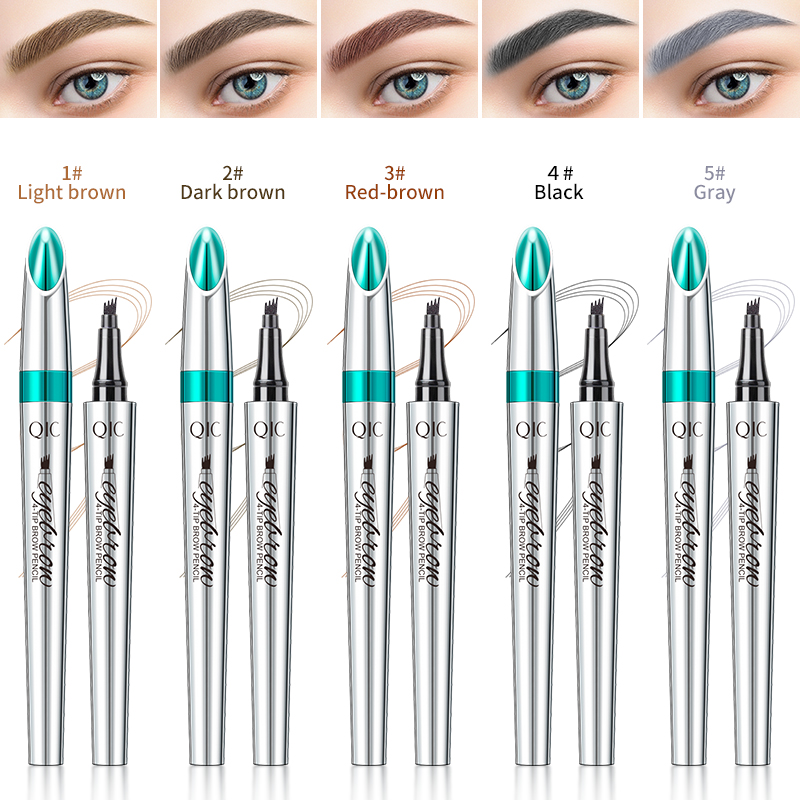ปากกาเขียนคิ้ว4จุดดินสอเขียนคิ - Eyebrow Pomade Pencil บทวิจารณ์และราคา