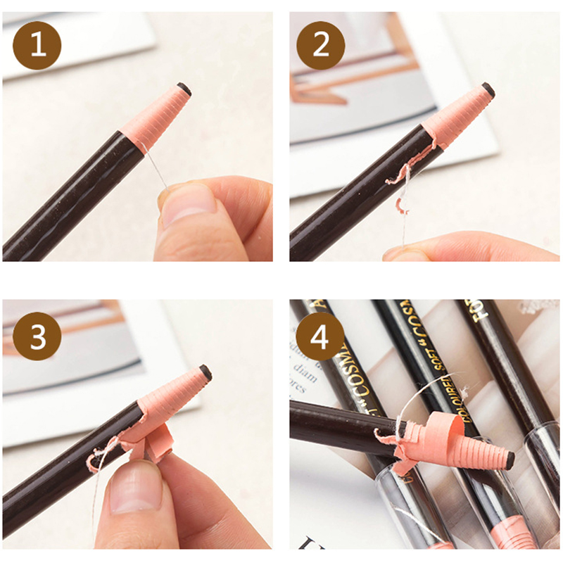 5สี1818นุ่ม Eyebrow Pencil เคร - Eyebrow Pomade Pencil บทวิจารณ์และราคา