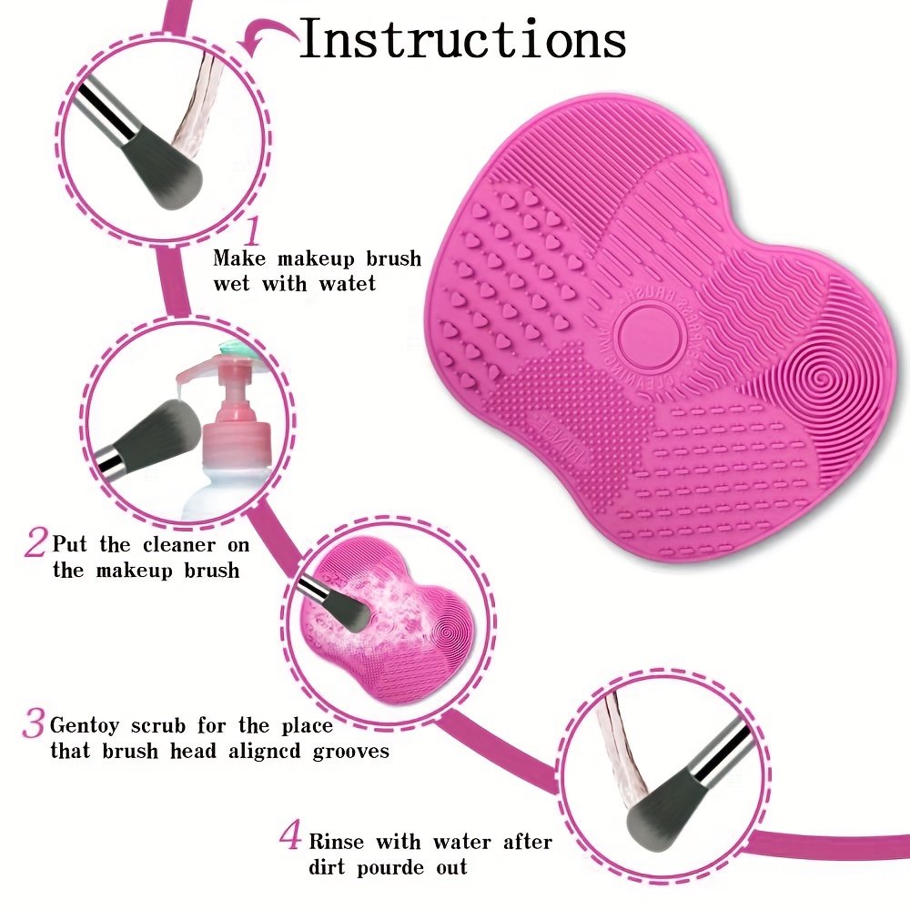 แผ่นทําความสะอาดแปรงแต่งหน้ารู - Makeup Brush Set บทวิจารณ์และราคา