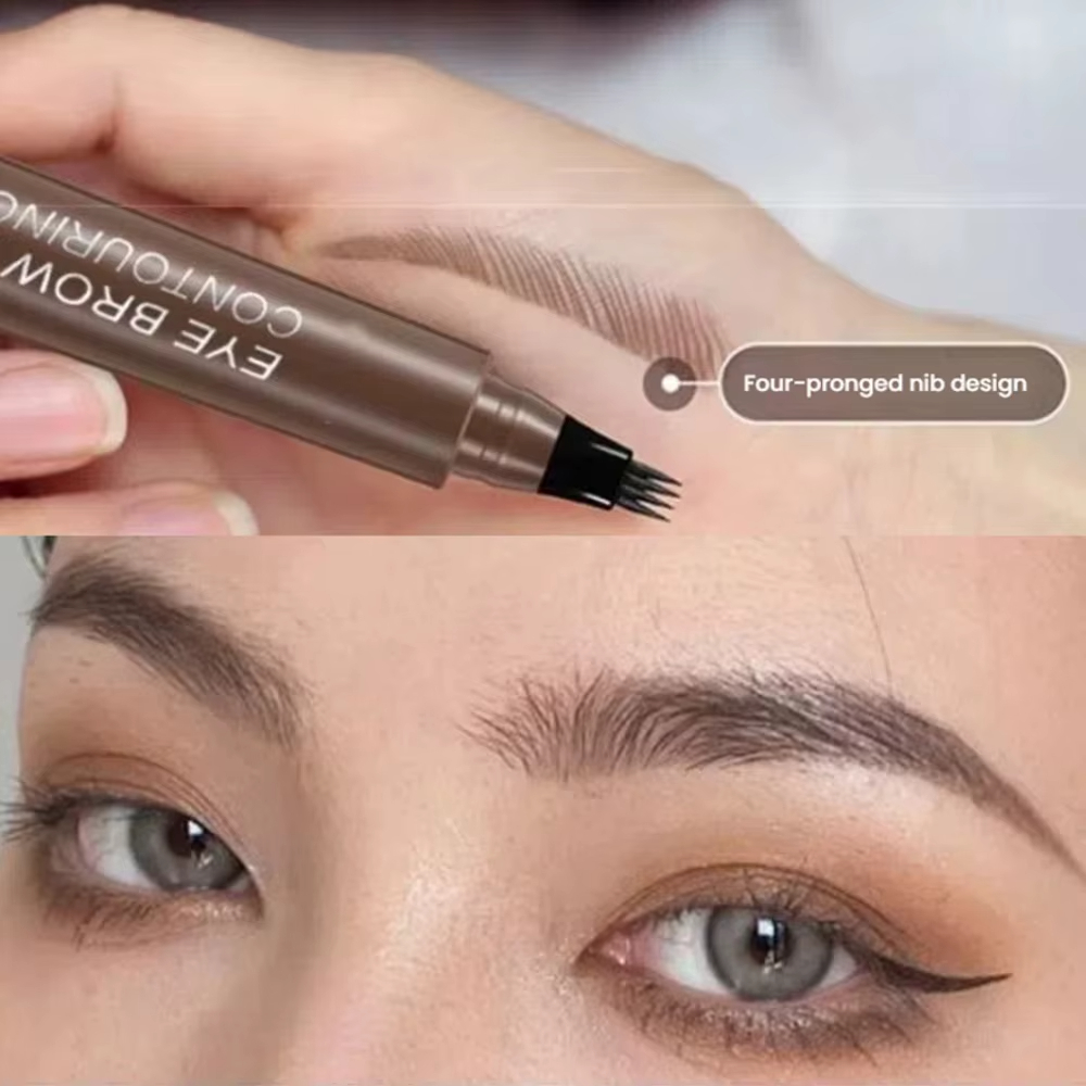 ปากกาเขียนคิ้วไมโครเบลด 5 สี ก - Eyebrow Pomade Pencil บทวิจารณ์และราคา