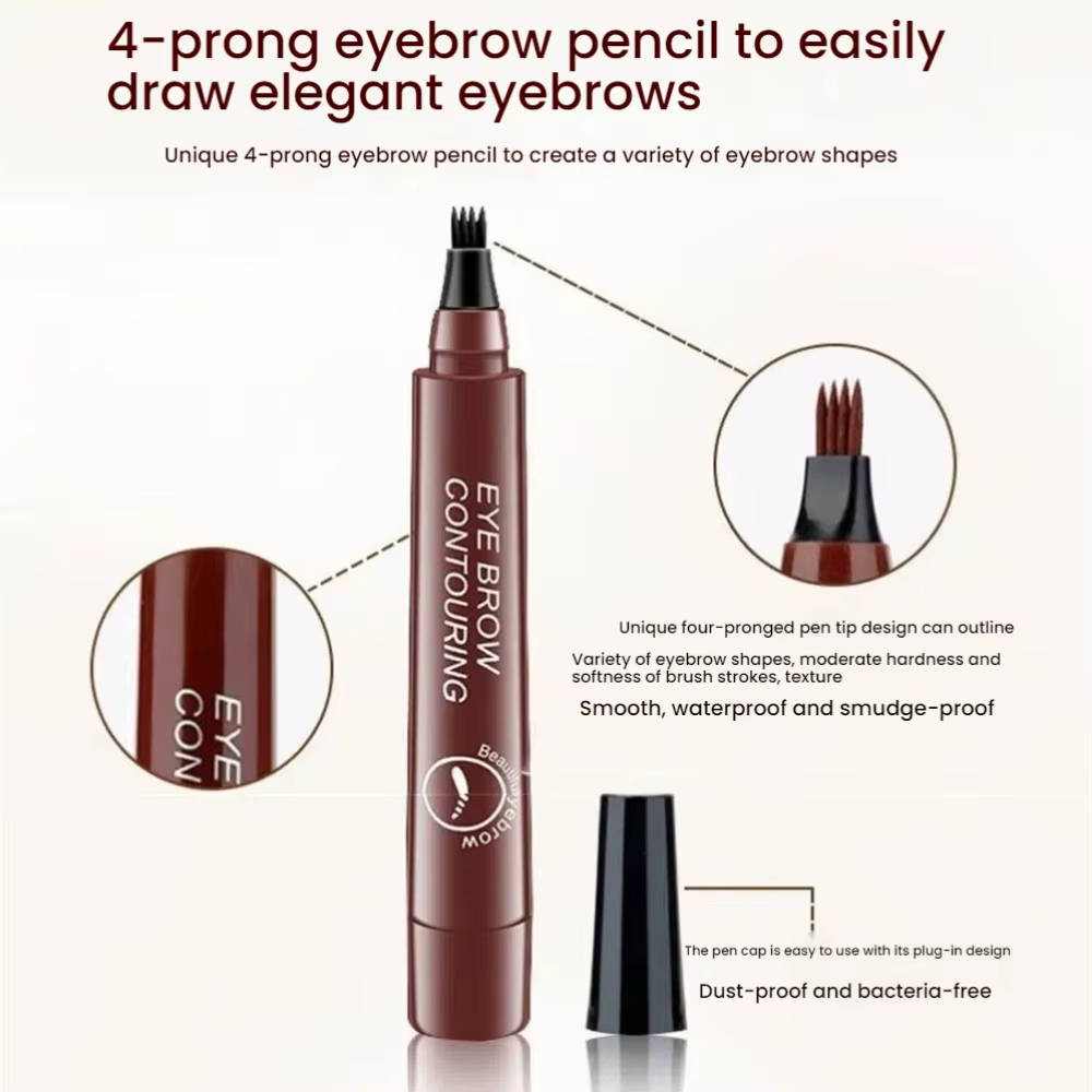 ปากกาเขียนคิ้วไมโครเบลด 5 สี ก - Eyebrow Pomade Pencil บทวิจารณ์และราคา