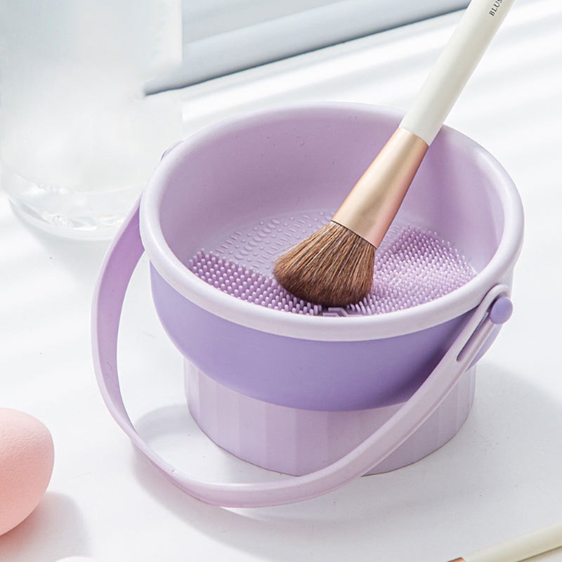 ลูกบอลซิลิโคนสำหรับล้างแปรงแต่ - Makeup Brush Set บทวิจารณ์และราคา