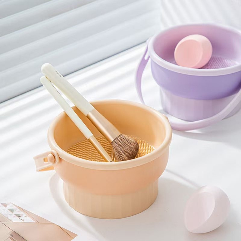 ลูกบอลซิลิโคนสำหรับล้างแปรงแต่ - Makeup Brush Set บทวิจารณ์และราคา