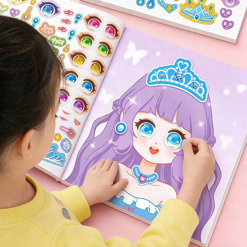 สติกเกอร์แต่งหน้าเจ้าหญิง สมุด - Beauty Makeup Games Free บทวิจารณ์และราคา