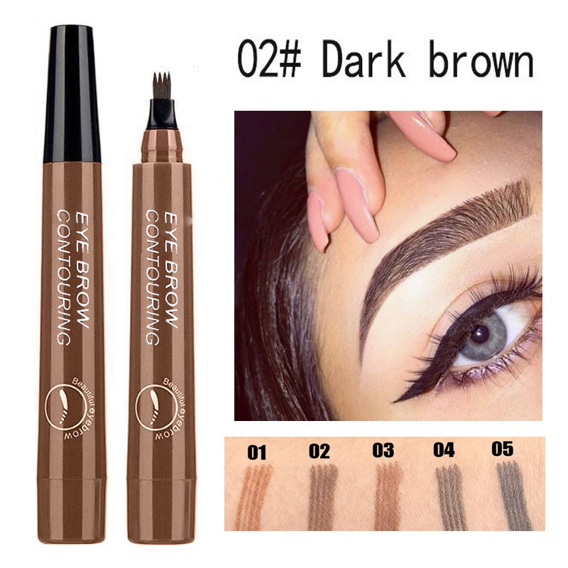 คิ้วปากกา Eyebrow Tattoo กันน้ - Eyebrow Pomade Pencil บทวิจารณ์และราคา