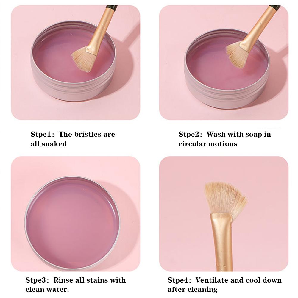 น้ำยาทำความสะอาดแปรงแต่งหน้า อ - Makeup Brush Set บทวิจารณ์และราคา