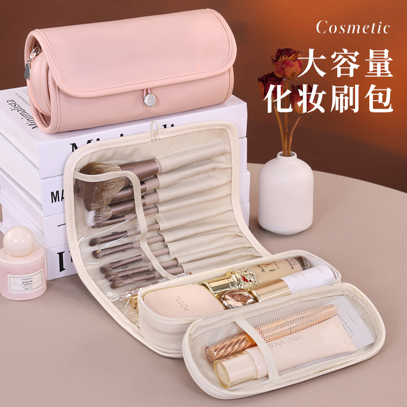 กระเป๋าเก็บแปรงแต่งหน้าแบบพับไ - Beauty Makeup Look บทวิจารณ์และราคา