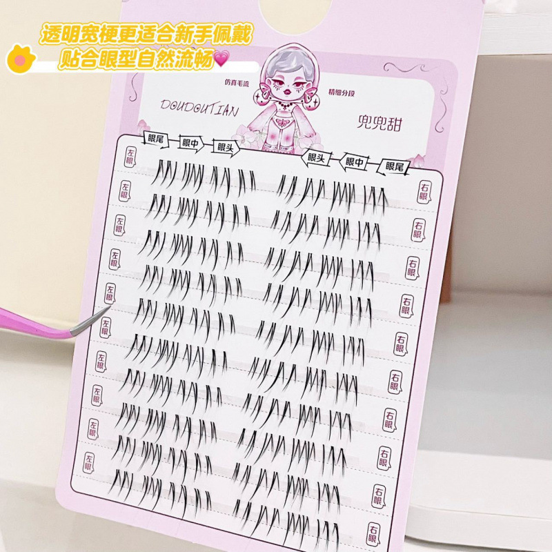 ชุดต่อขนตาปลอมสไตล์เกาหลี 10 แ - Beauty Makeup Look บทวิจารณ์และราคา