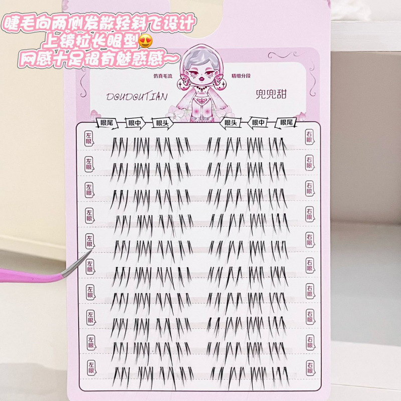 ชุดต่อขนตาปลอมสไตล์เกาหลี 10 แ - Beauty Makeup Look บทวิจารณ์และราคา