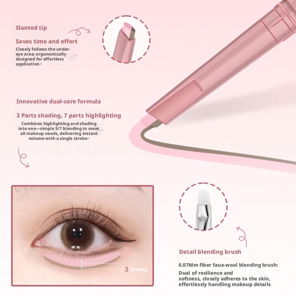ดินสอไฮไลท์แบบสองสี Aegyo Sal  - Makeup Brush Set บทวิจารณ์และราคา