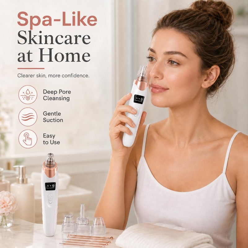 เครื่องดูดสิวเสี้ยนแบบชาร์จไฟไ - Pore Vacuum บทวิจารณ์และราคา