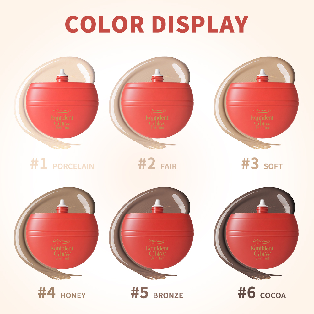 รองพื้นเนื้อทินท์ปกปิดยาวนาน 6 - Beauty Makeup Look บทวิจารณ์และราคา