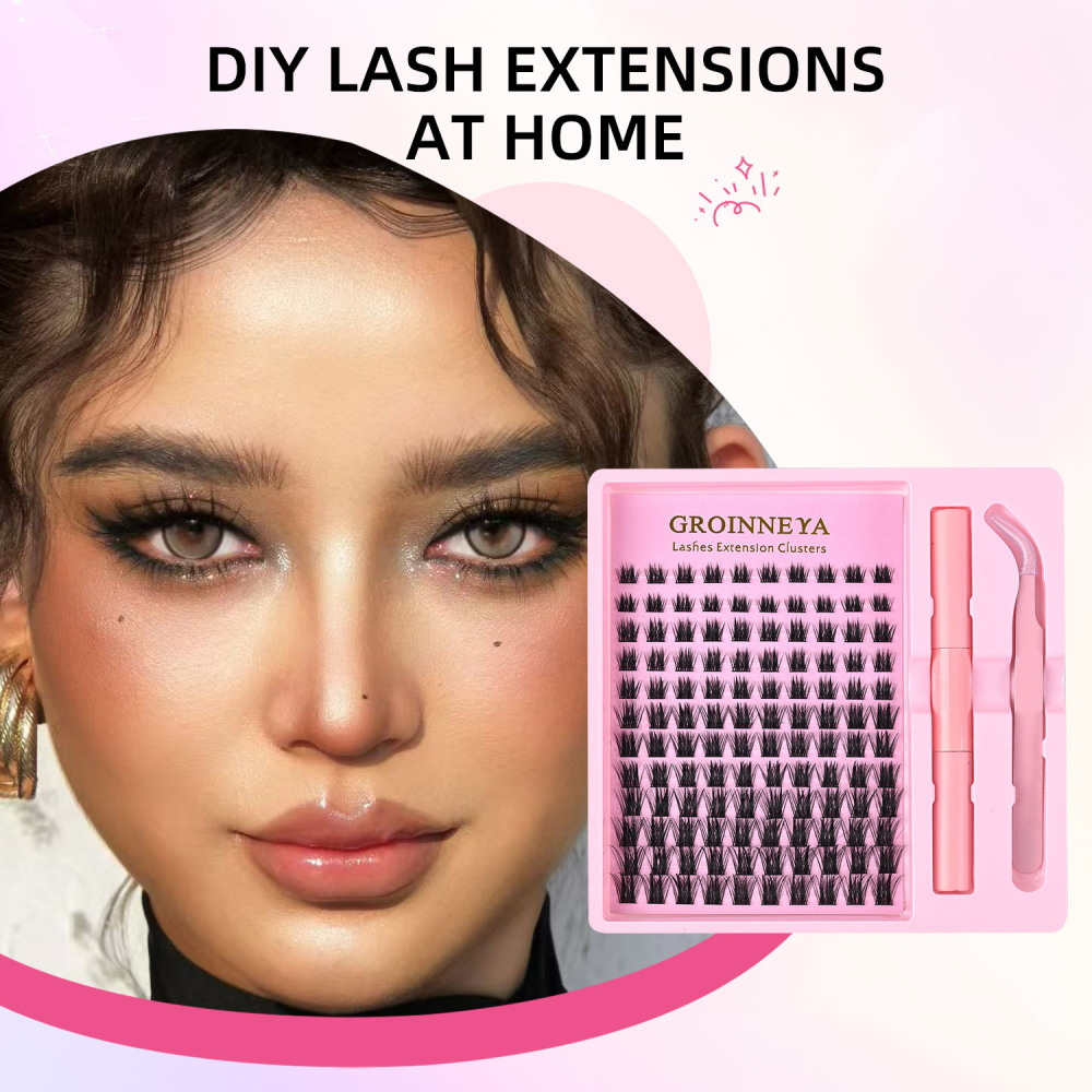 ชุดต่อขนตาปลอม DIY สำหรับต่อขน - Beauty Makeup Look บทวิจารณ์และราคา